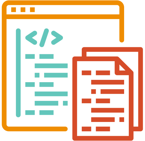 back end program icon back end program icon